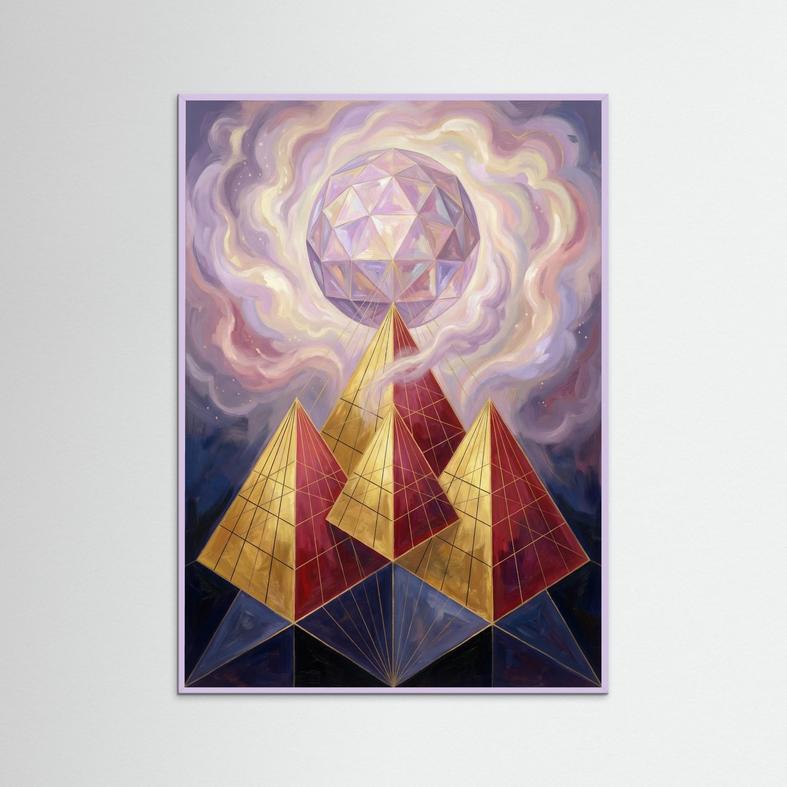 Lilac Wood Cosmic Ascent