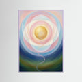 Lilac Wood Cosmic Heart Bloom