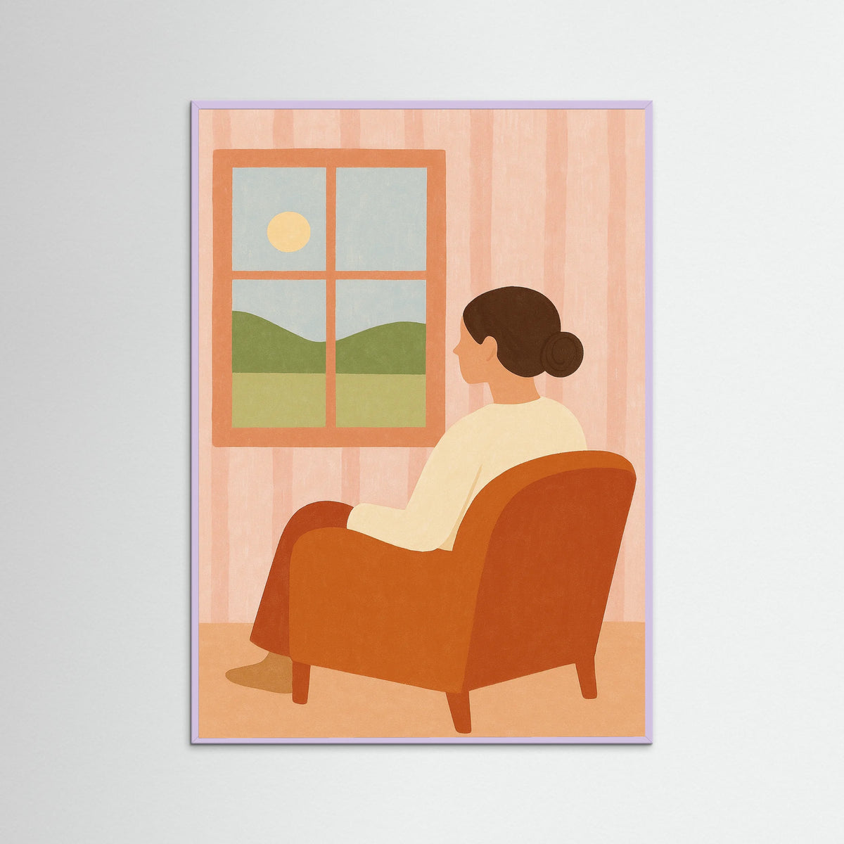 Lilac Wood Cozy Cocoon