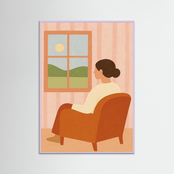 Lilac Wood Cozy Cocoon