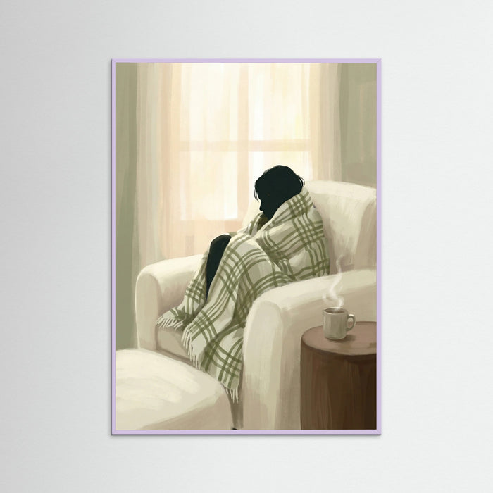Lilac Wood Cozy Embrace
