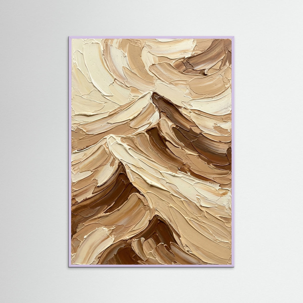 Lilac Wood Crashing Ivory