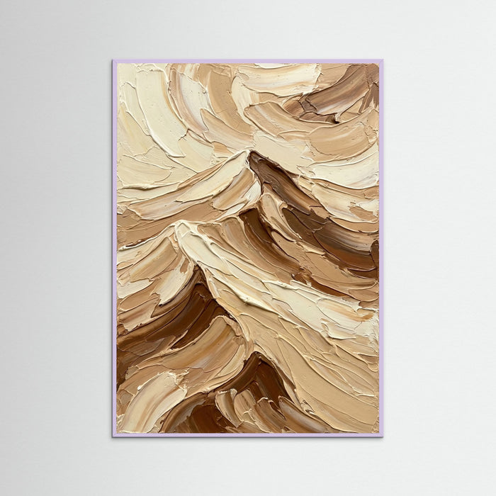 Lilac Wood Crashing Ivory