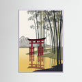 Lilac Wood Crimson Autumn Horizon
