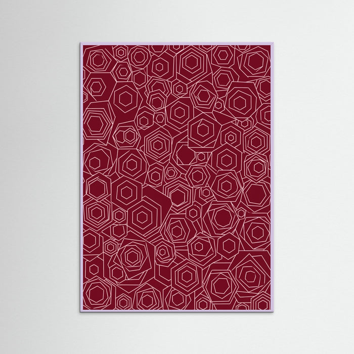 Lilac Wood Crimson Entanglement