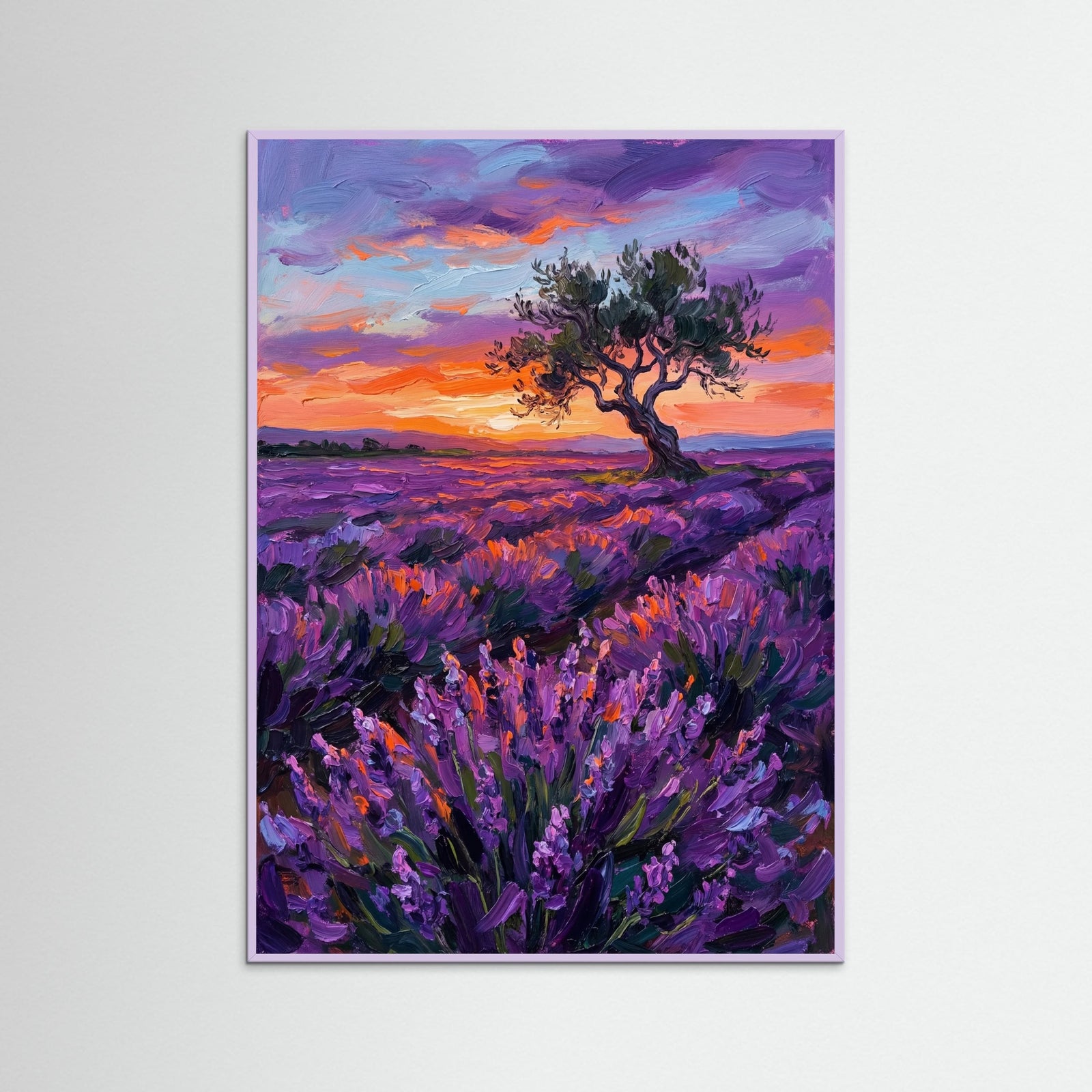 Lilac Wood Crimson Field Wanderer