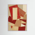 Lilac Wood Crimson Geometry