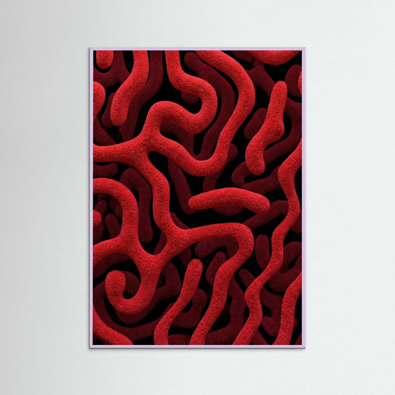 Lilac Wood Crimson Labyrinth