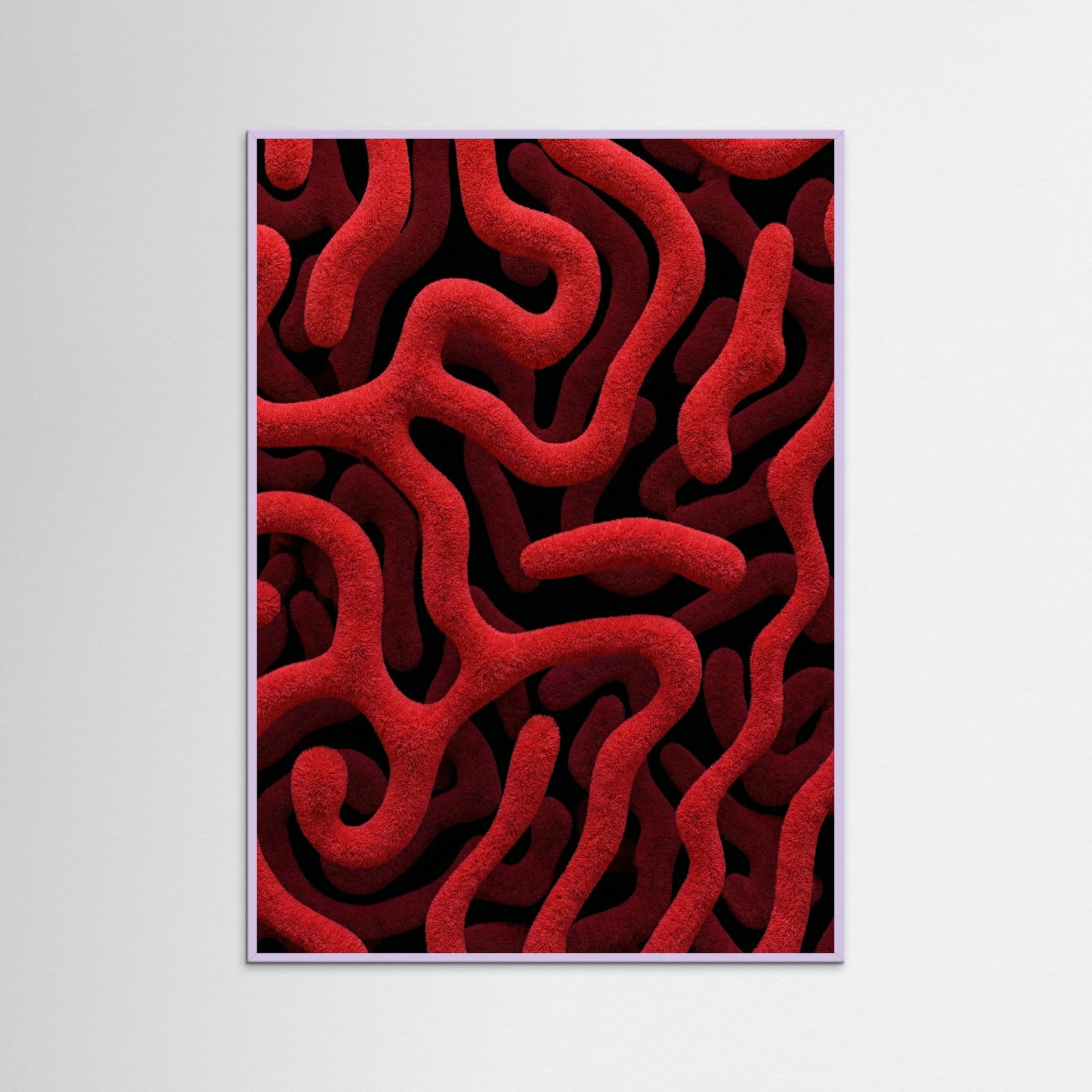 Lilac Wood Crimson Labyrinth