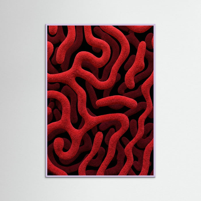 Lilac Wood Crimson Labyrinth