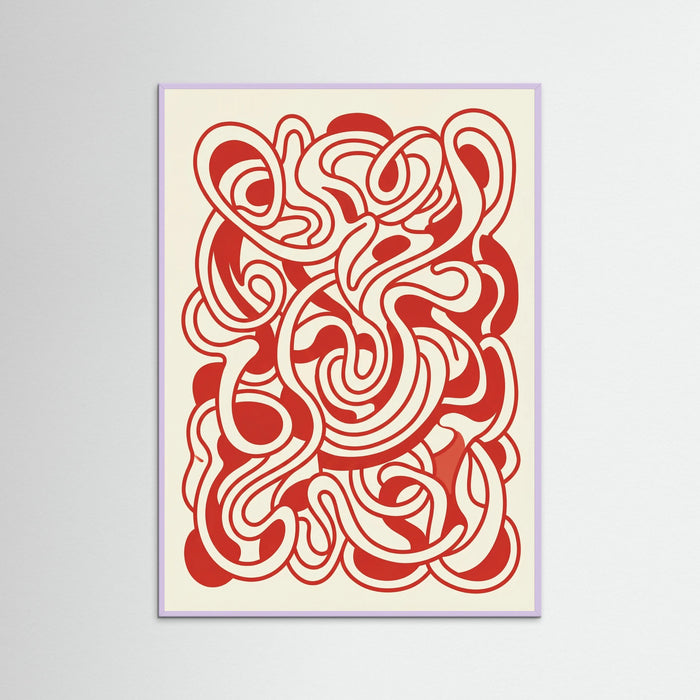Lilac Wood Crimson Structure