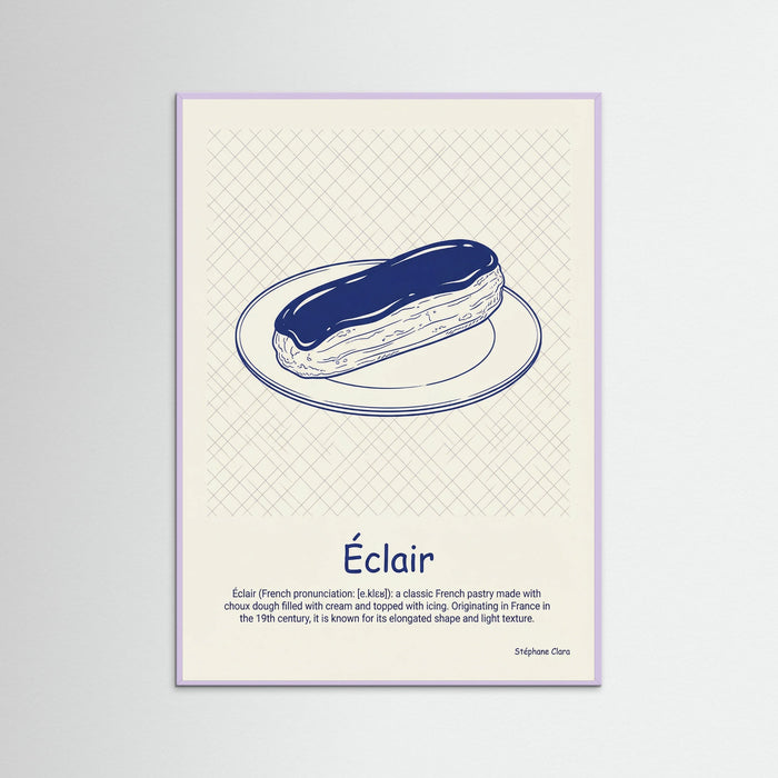 Lilac Wood Croissant Blueprint