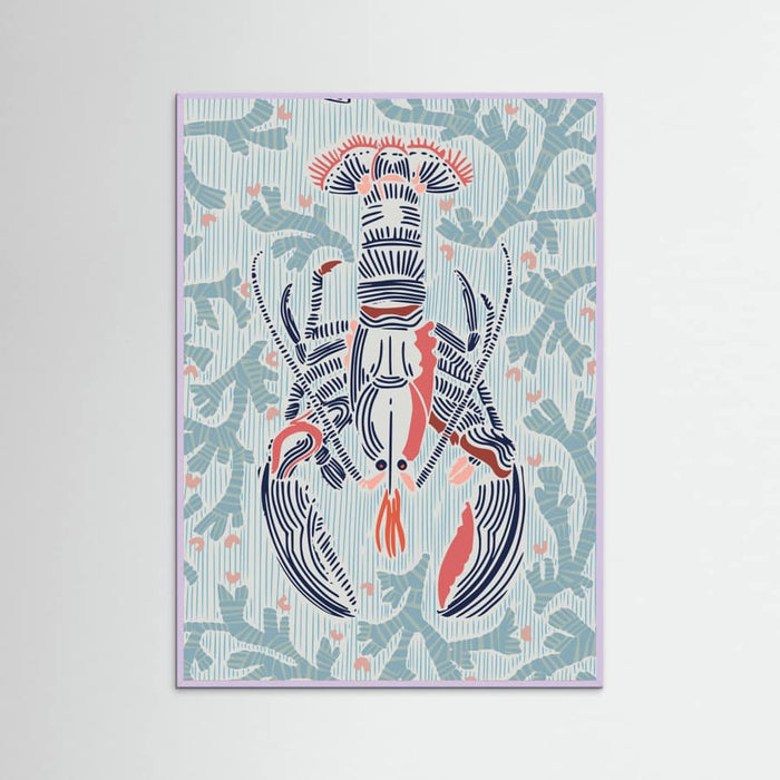 Crustacean Core mint Poster – poster and art print