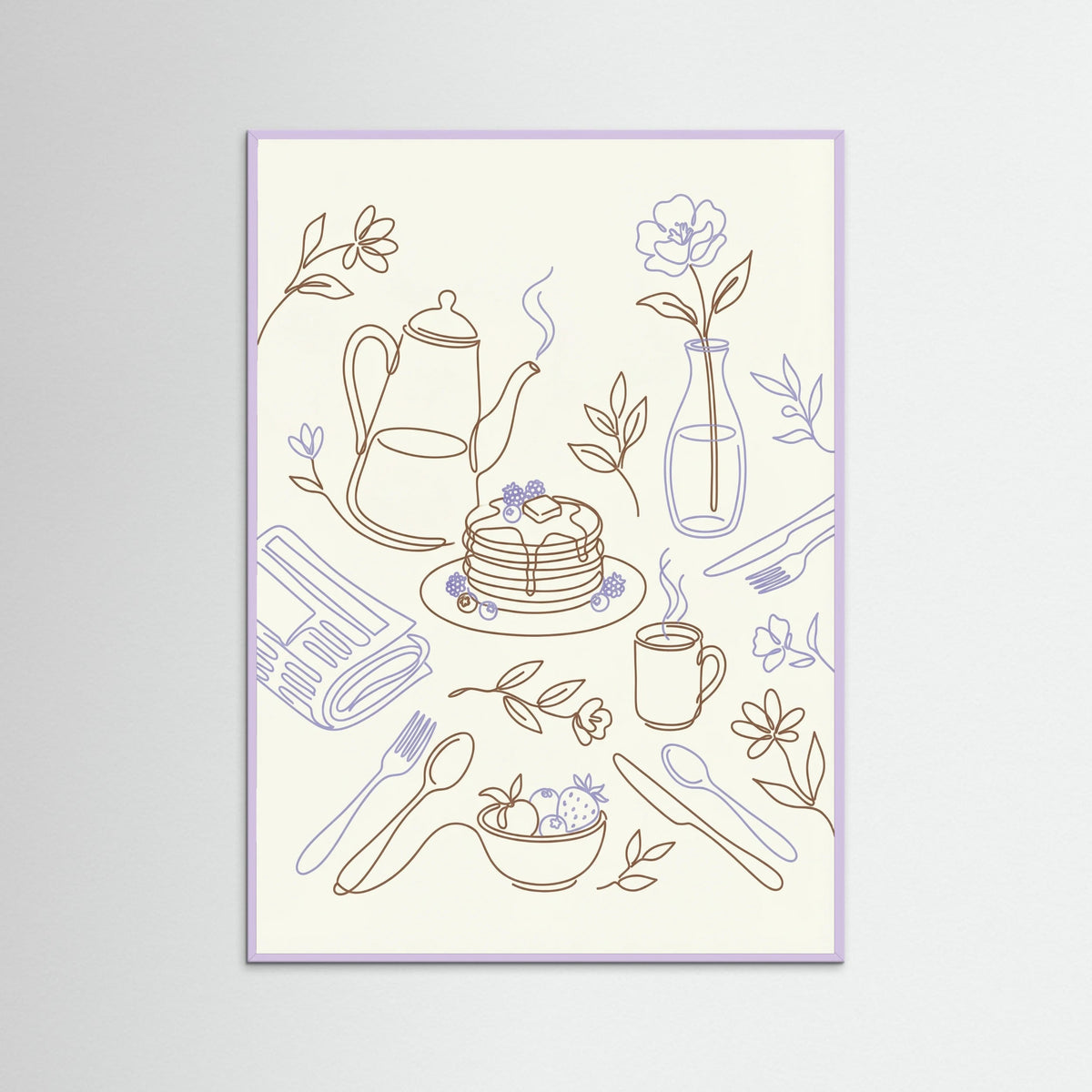 Lilac Wood Culinary Doodles