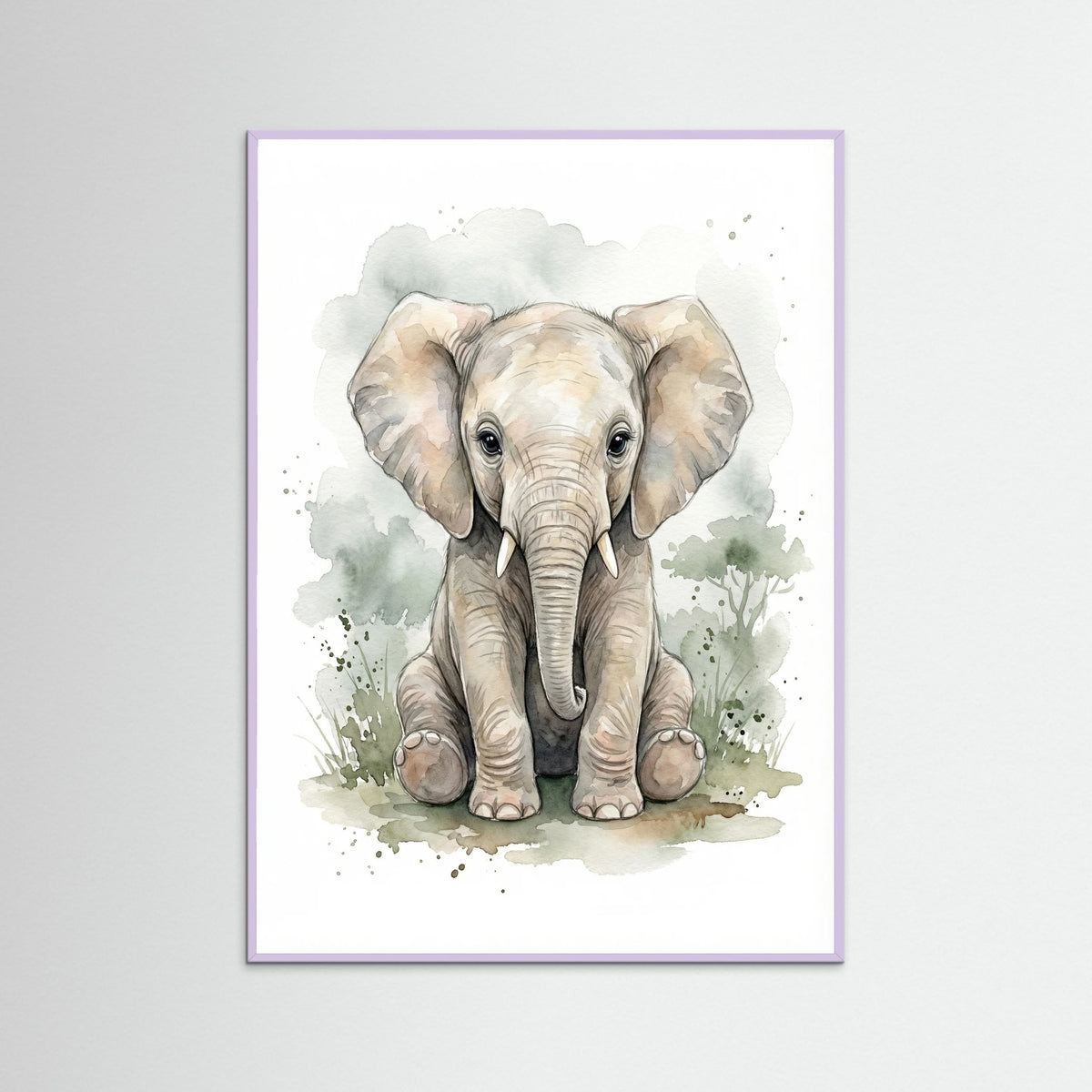 Lilac Wood Curious Cheetah Cub