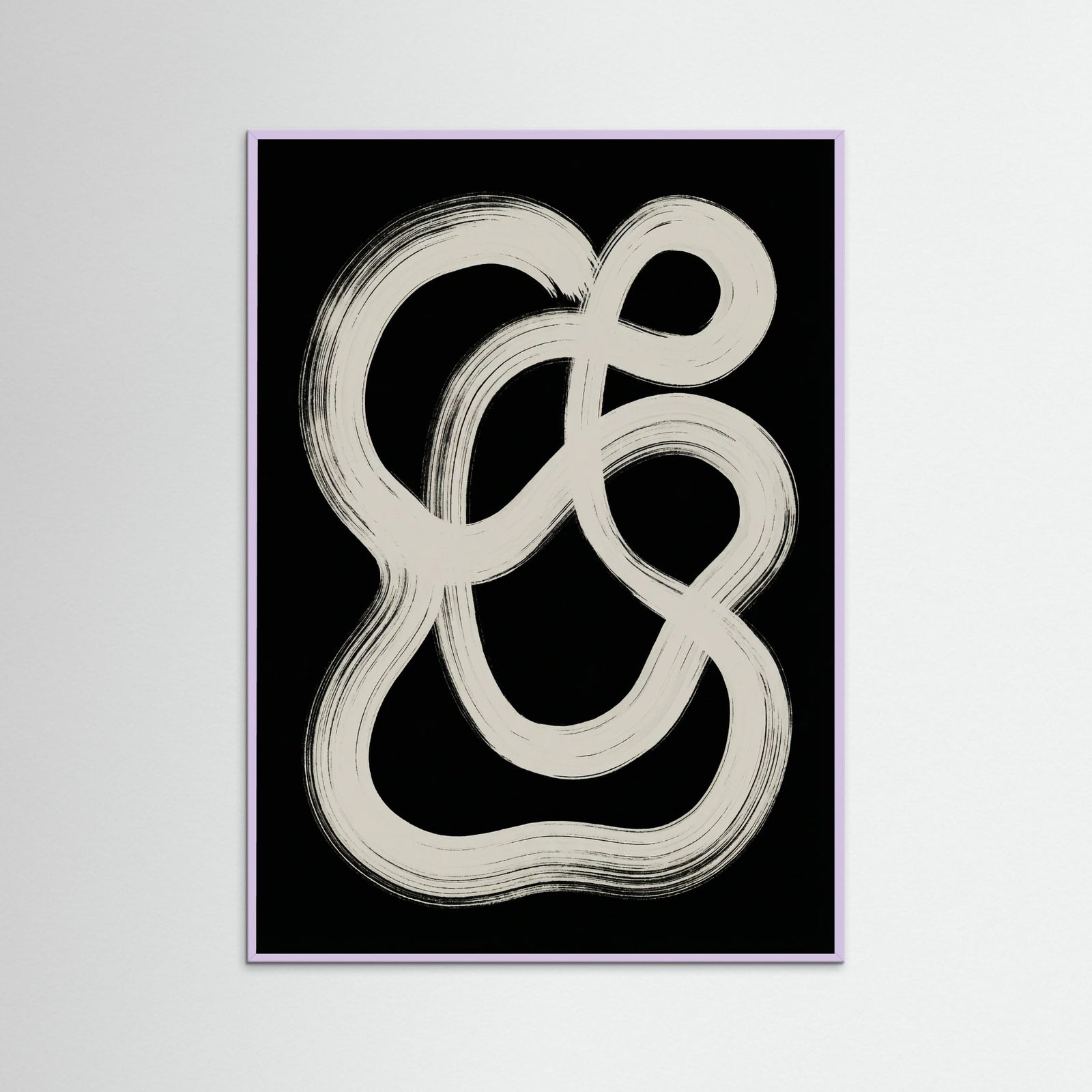 Lilac Wood Curved Rhythm