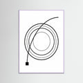 Lilac Wood Curved Trajectory