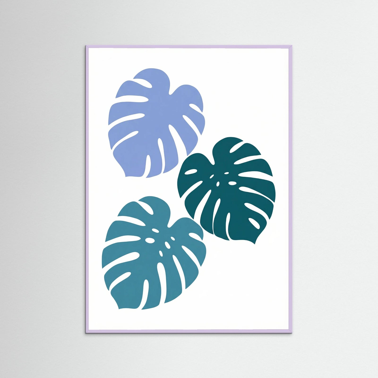 Lilac Wood Cut Out Flora