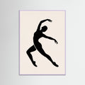 Lilac Wood Cut out Figure
