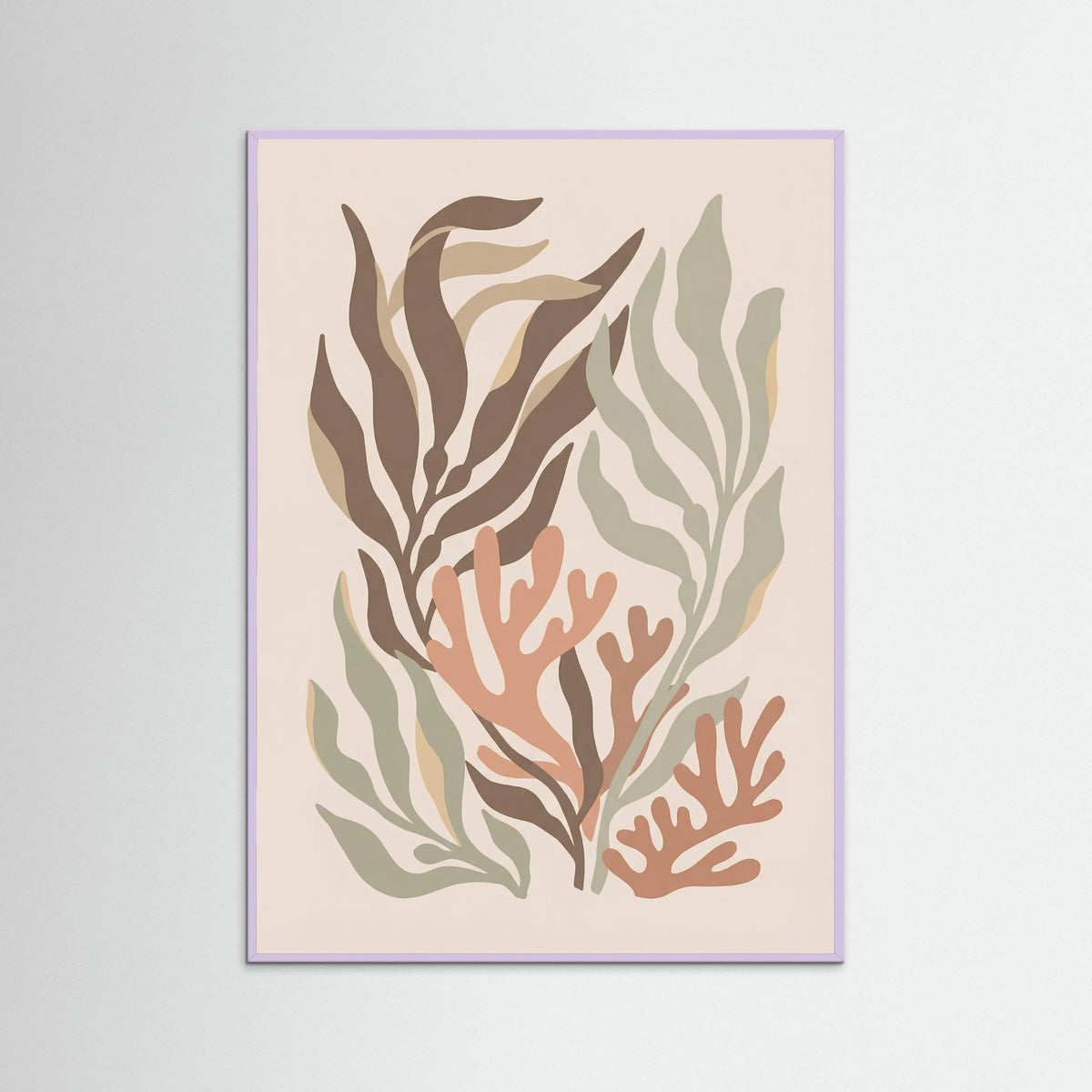 Lilac Wood Cut out Foliage