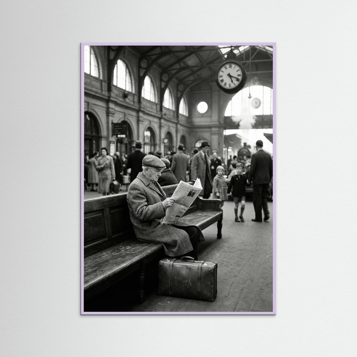 Lilac Wood Dalmatian Daydream