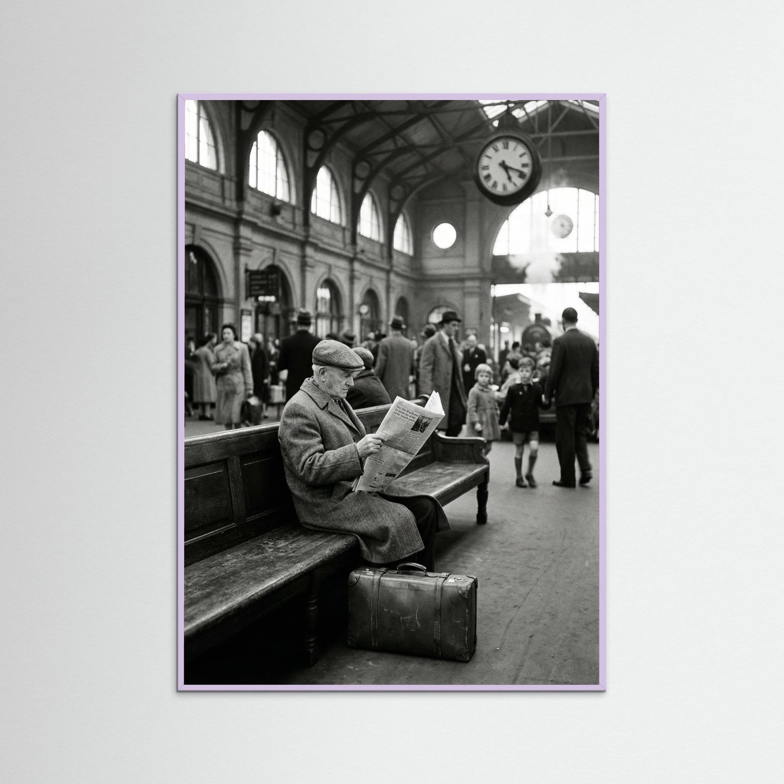 Lilac Wood Dalmatian Daydream