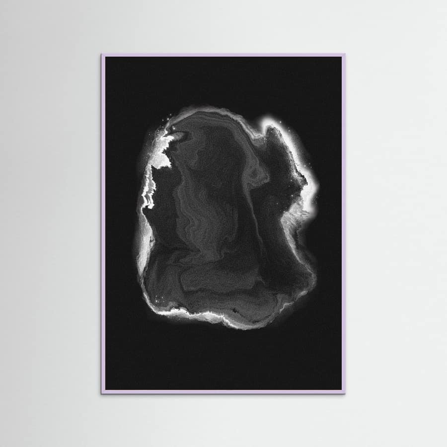 Data Points III Poster – poster and art print