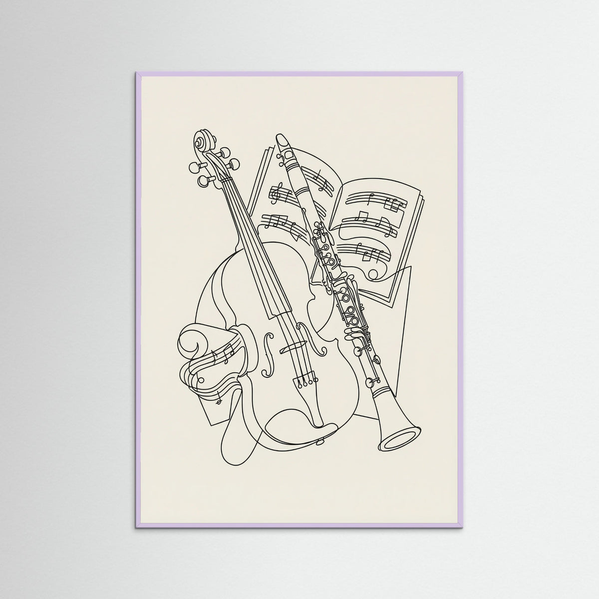 Lilac Wood Deconstructed Gaze