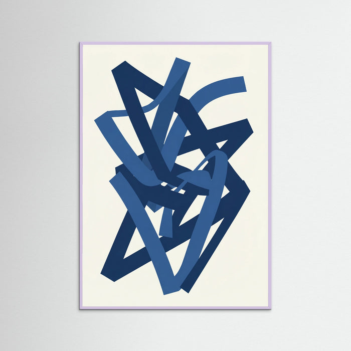 Lilac Wood Deep Blue Strands