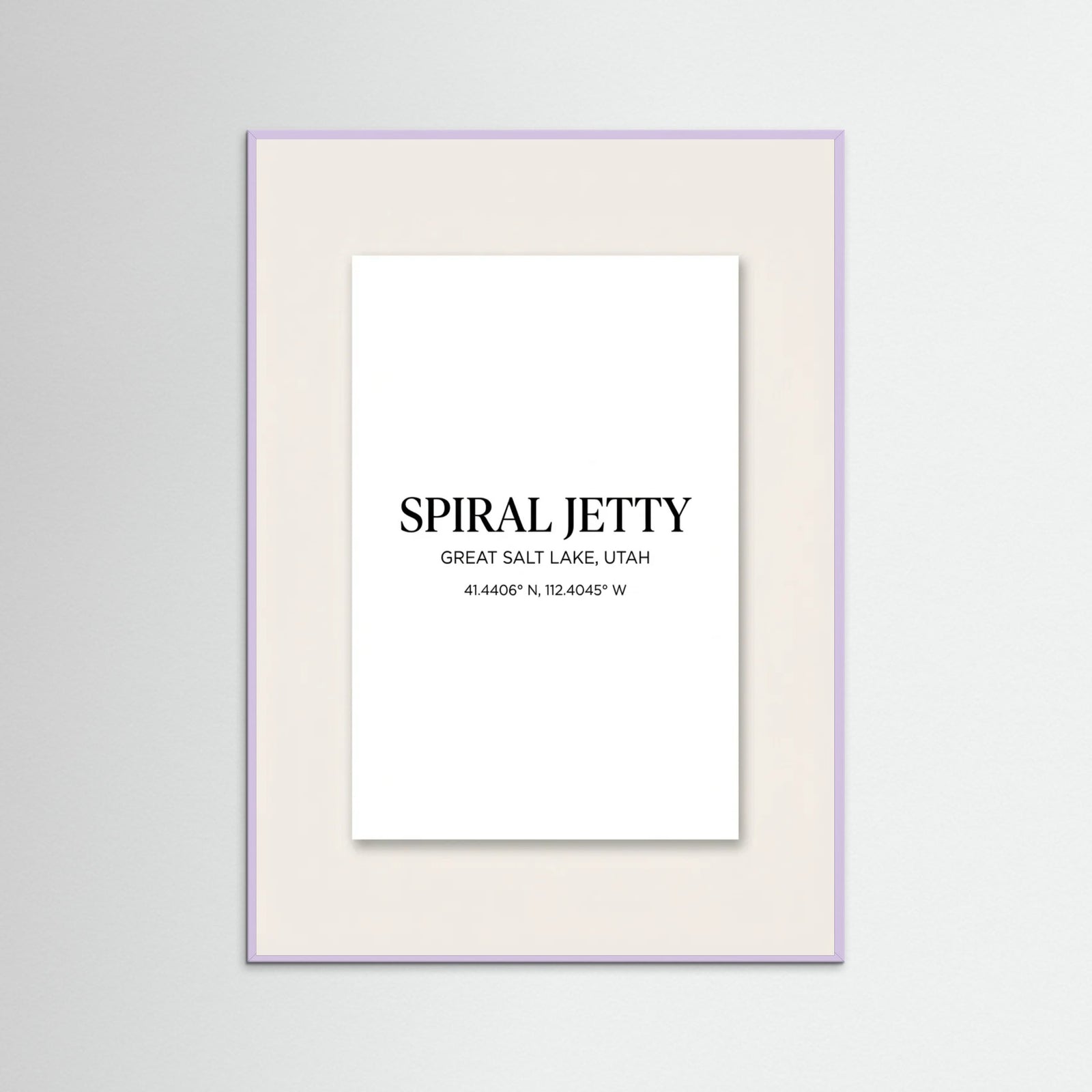 Lilac Wood Desert Icon