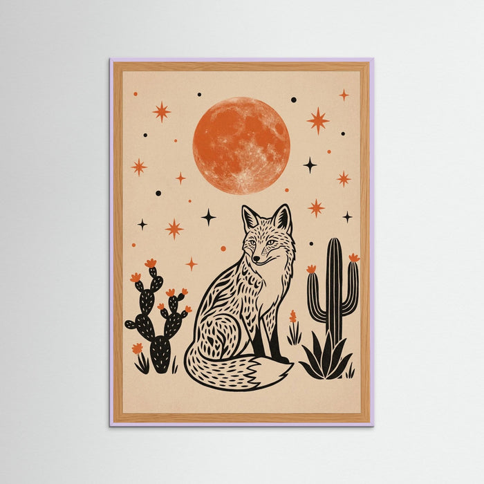Lilac Wood Desert Night Sentinel
