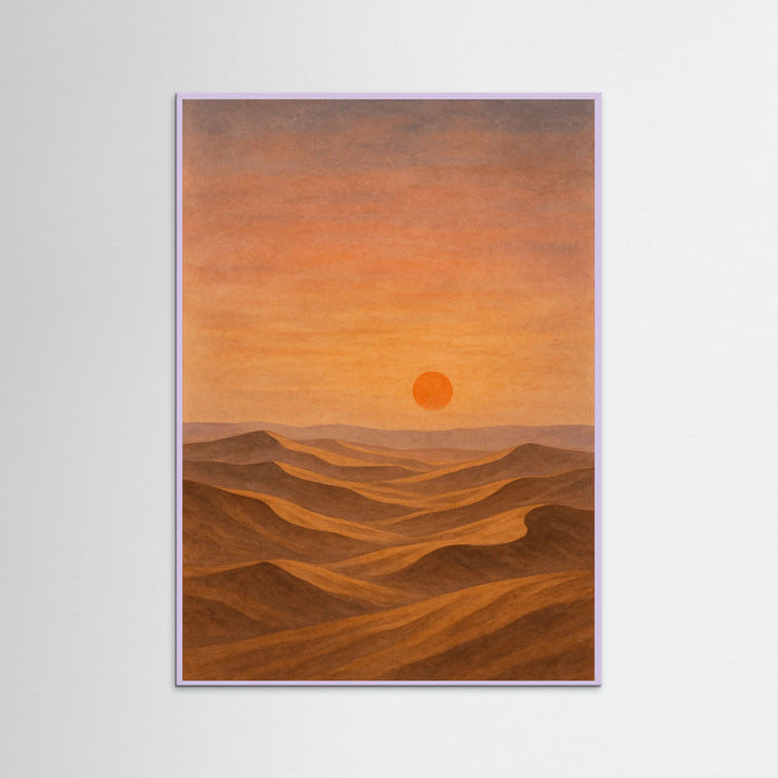 Lilac Wood Desert Silence