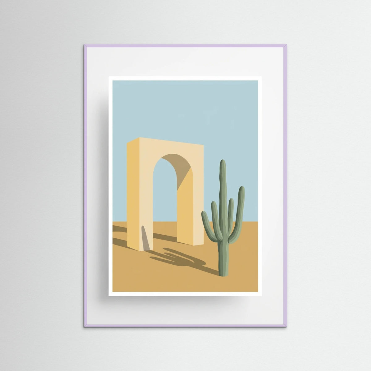 Lilac Wood Desert Solitude