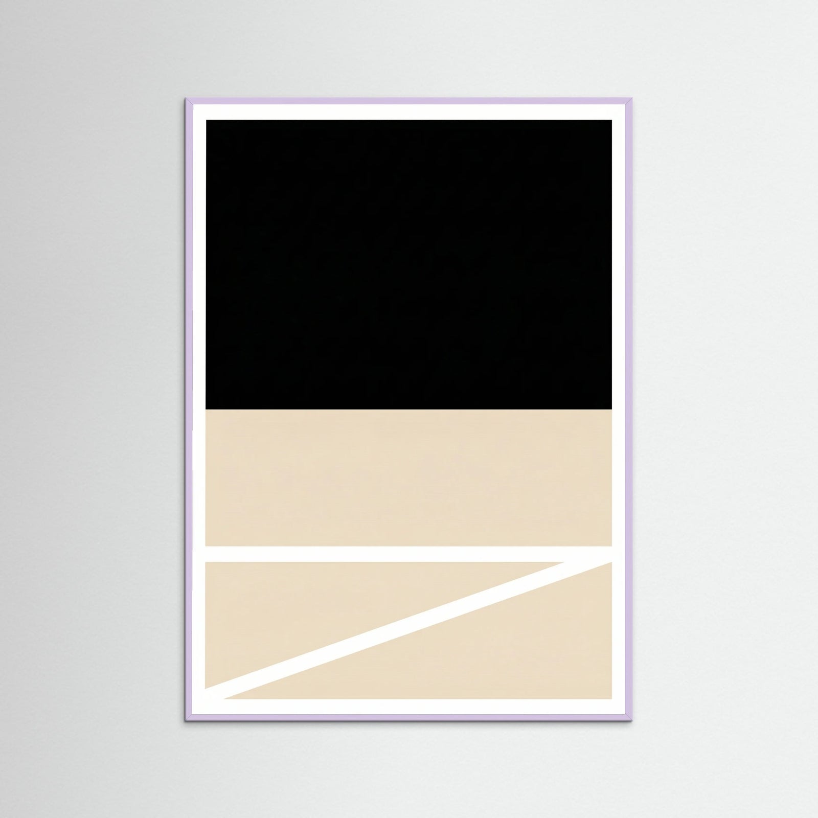 Lilac Wood Diagonal Balance