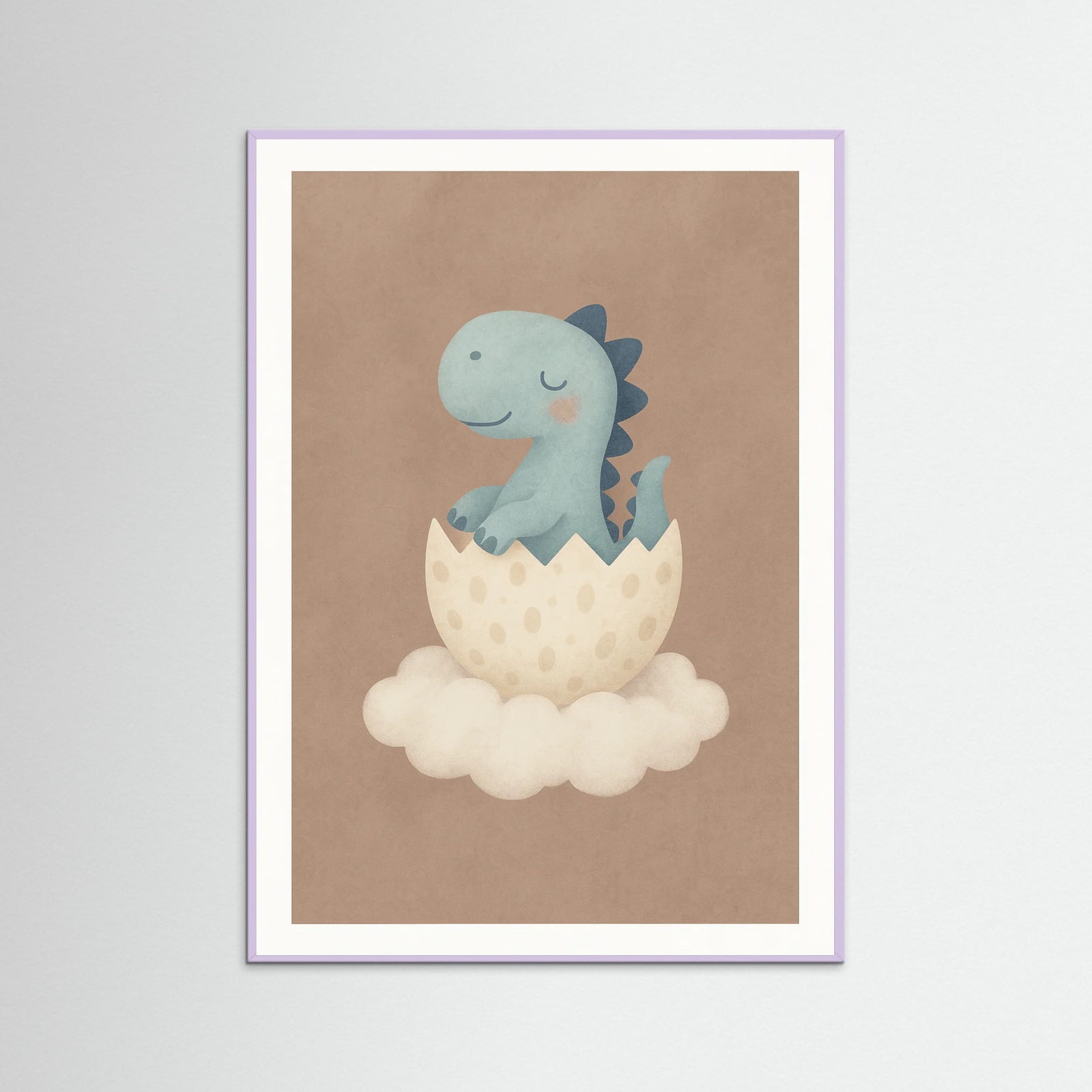 Lilac Wood Dinosaur Hatchling