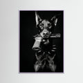 Lilac Wood Dior Doberman