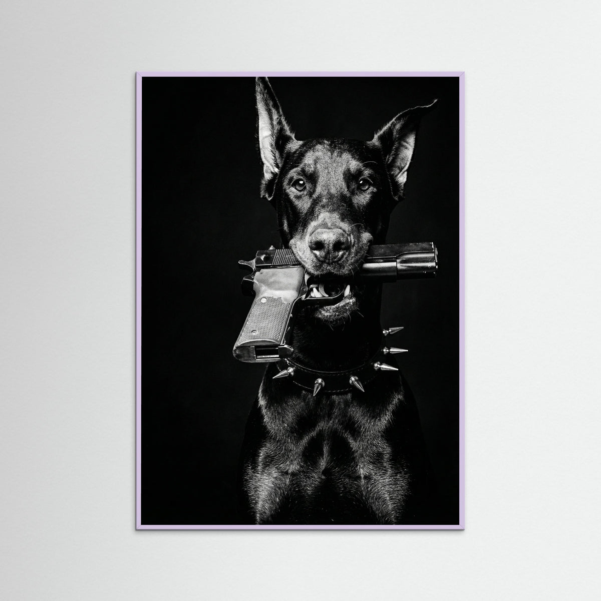Lilac Wood Dior Doberman