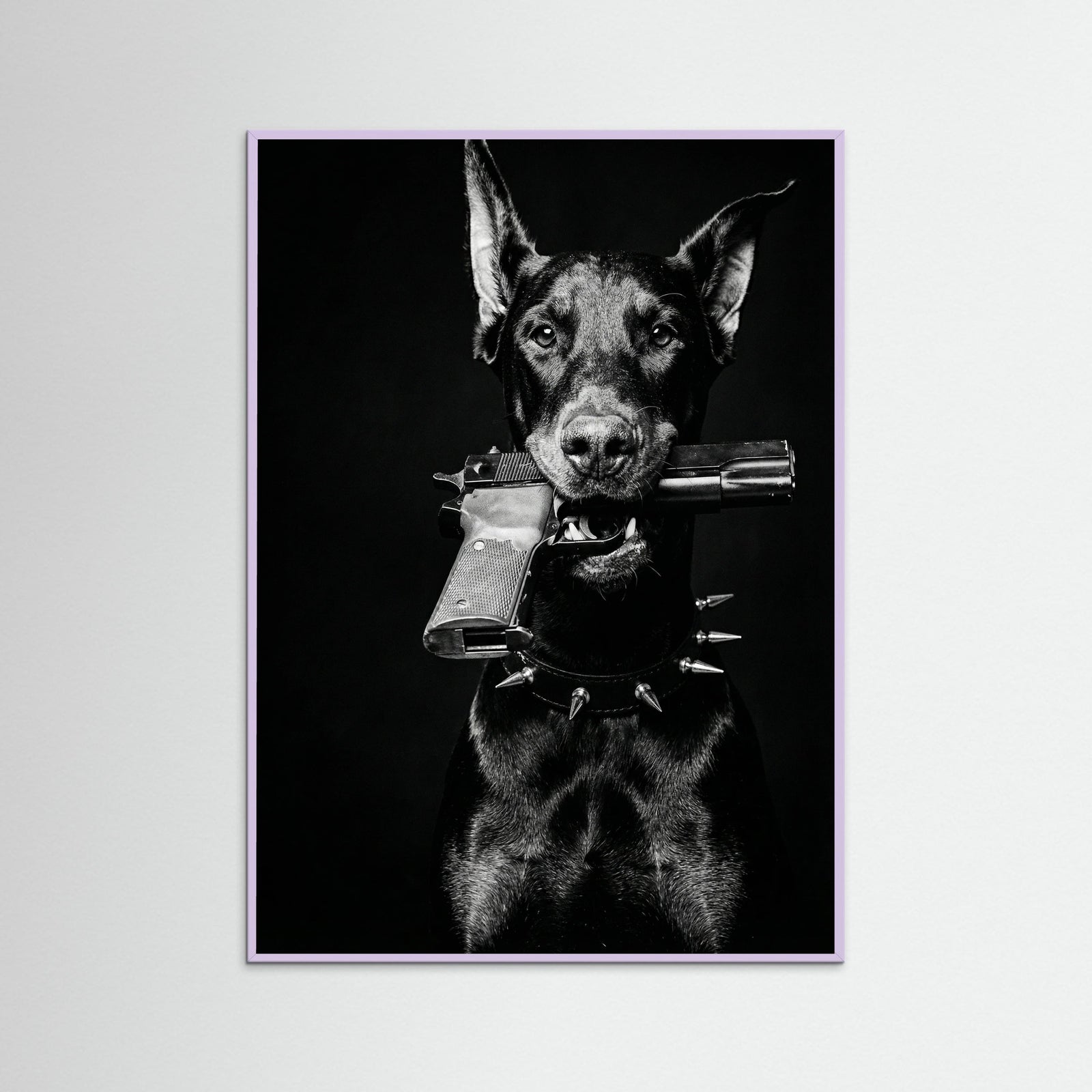 Lilac Wood Dior Doberman