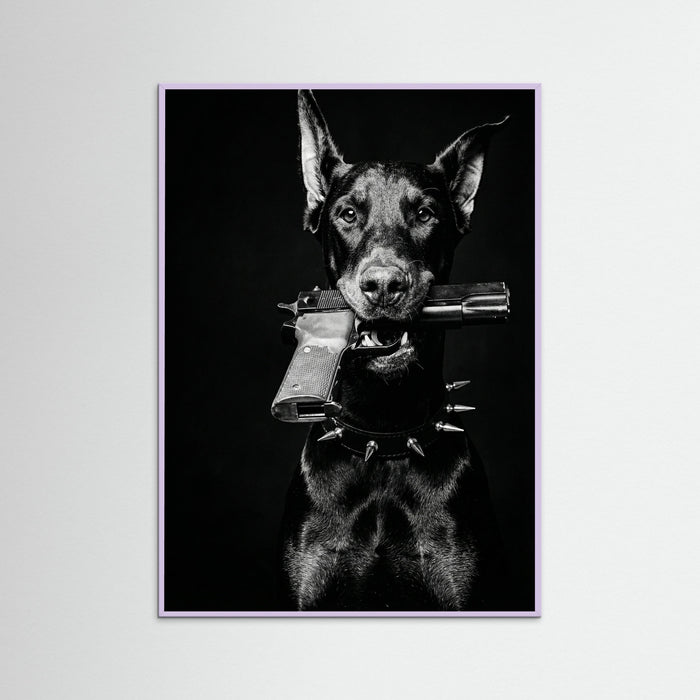Lilac Wood Dior Doberman