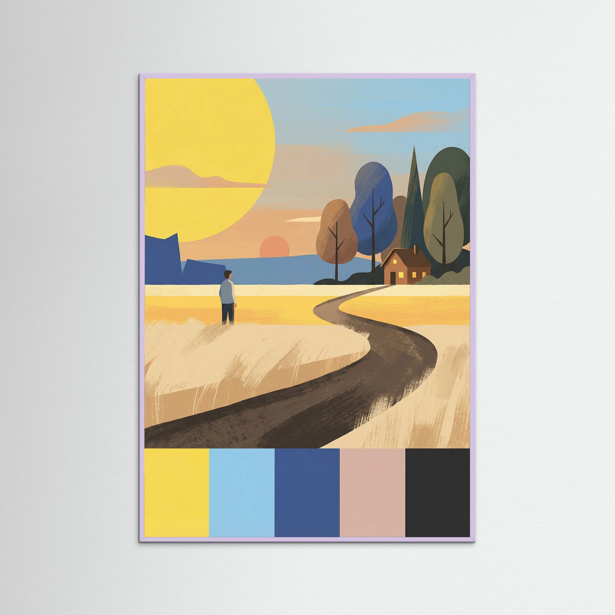 Lilac Wood Distant Home