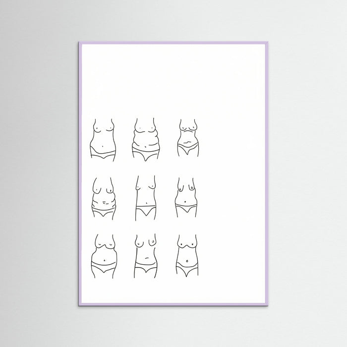 Lilac Wood Diverse Figures
