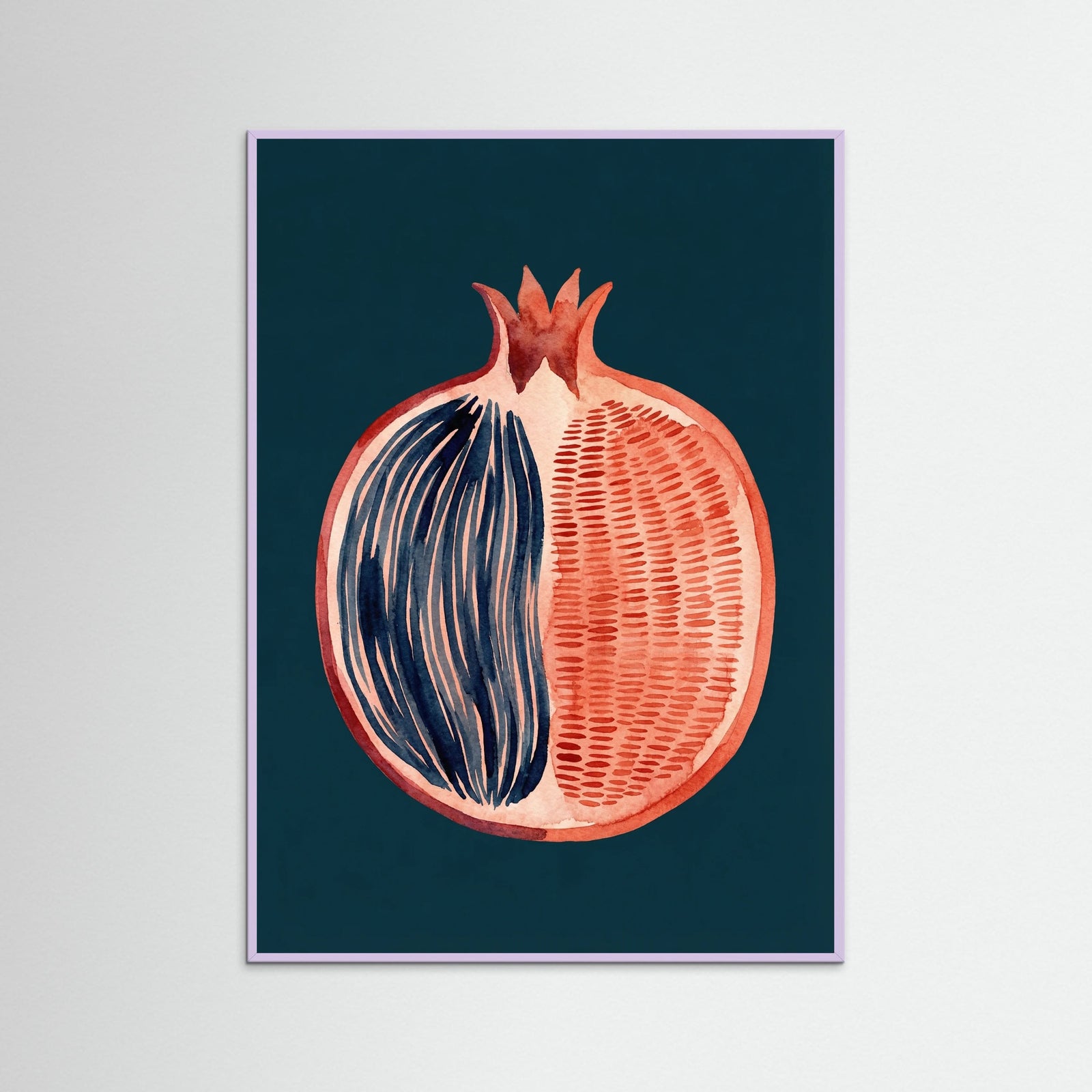 Lilac Wood Divided Vessel