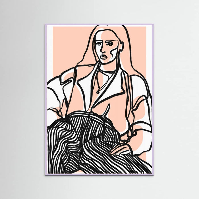 Affiche Do You Remember (Peach) – affiche et impression d’art