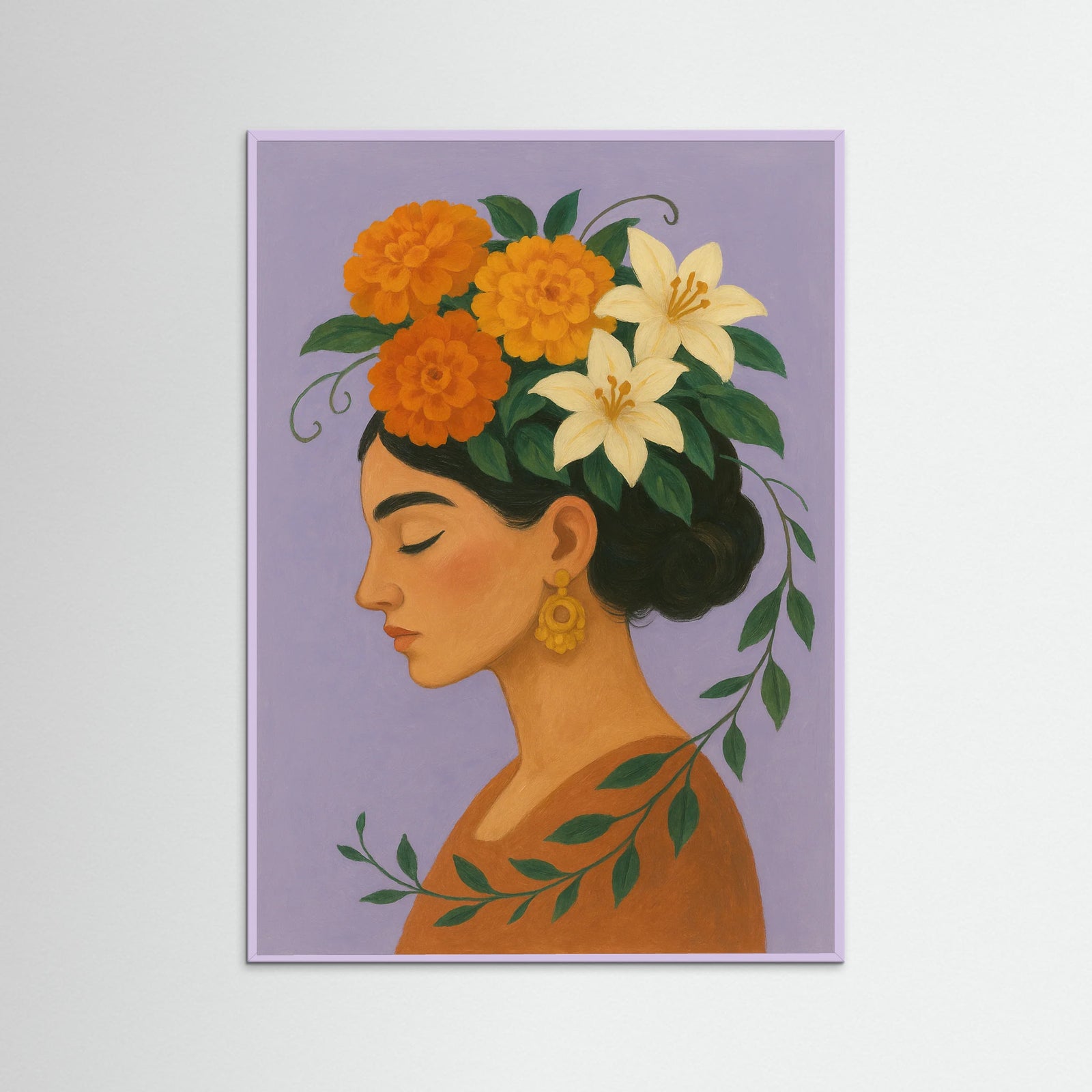 Lilac Wood Dreaming Blossoms