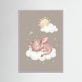 Lilac Wood Dreamy Dino Cloud
