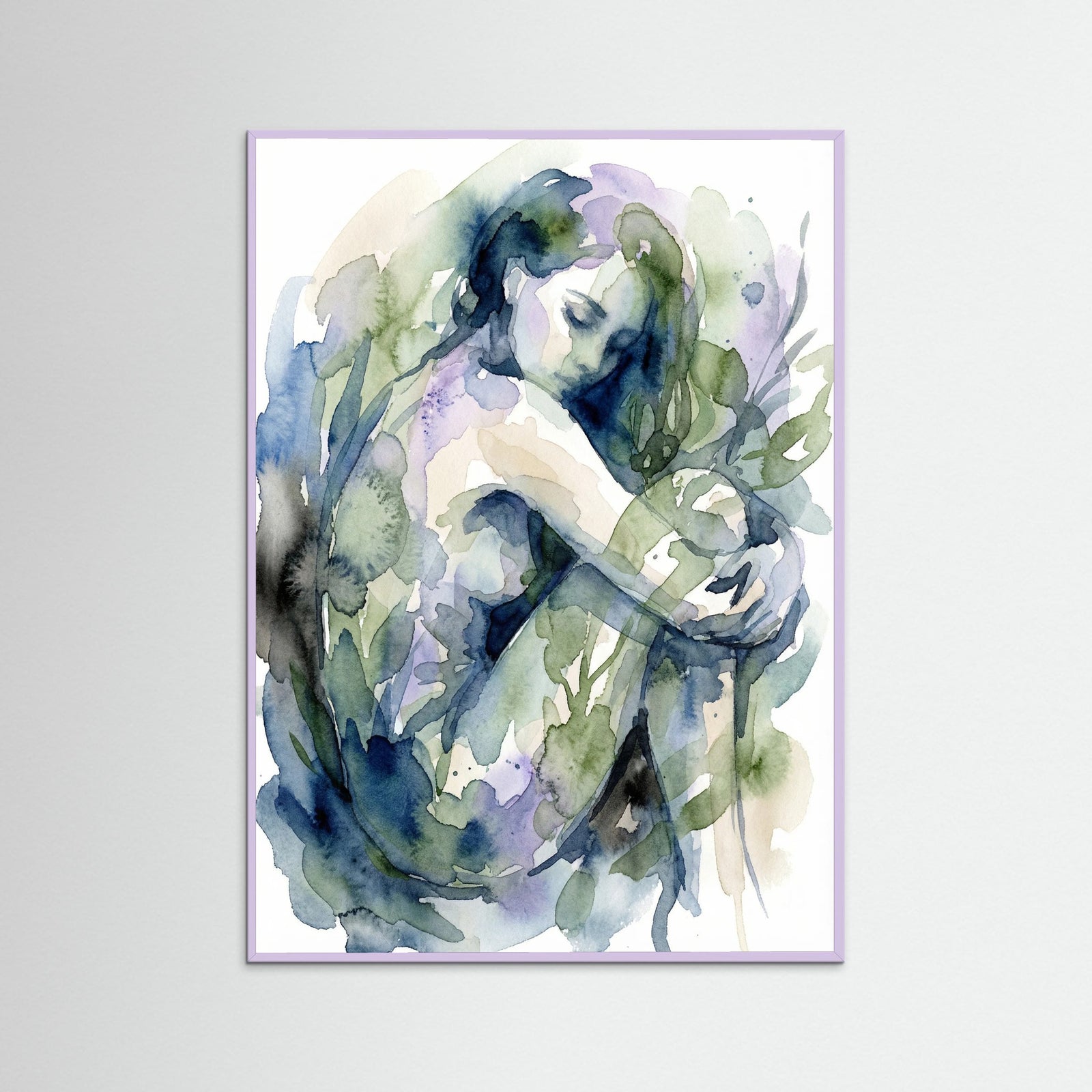 Lilac Wood Dreamy Portrait