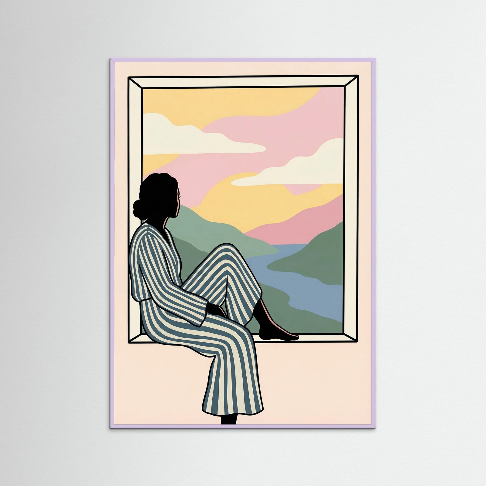 Lilac Wood Dreamy Repose