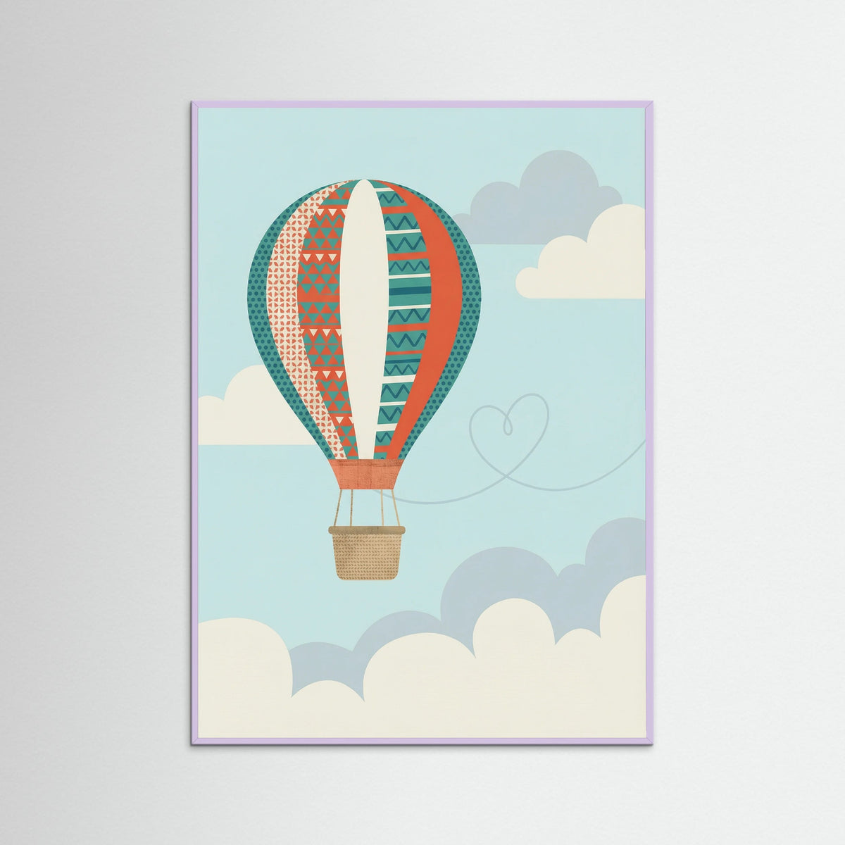 Lilac Wood Dreamy Sky Flight