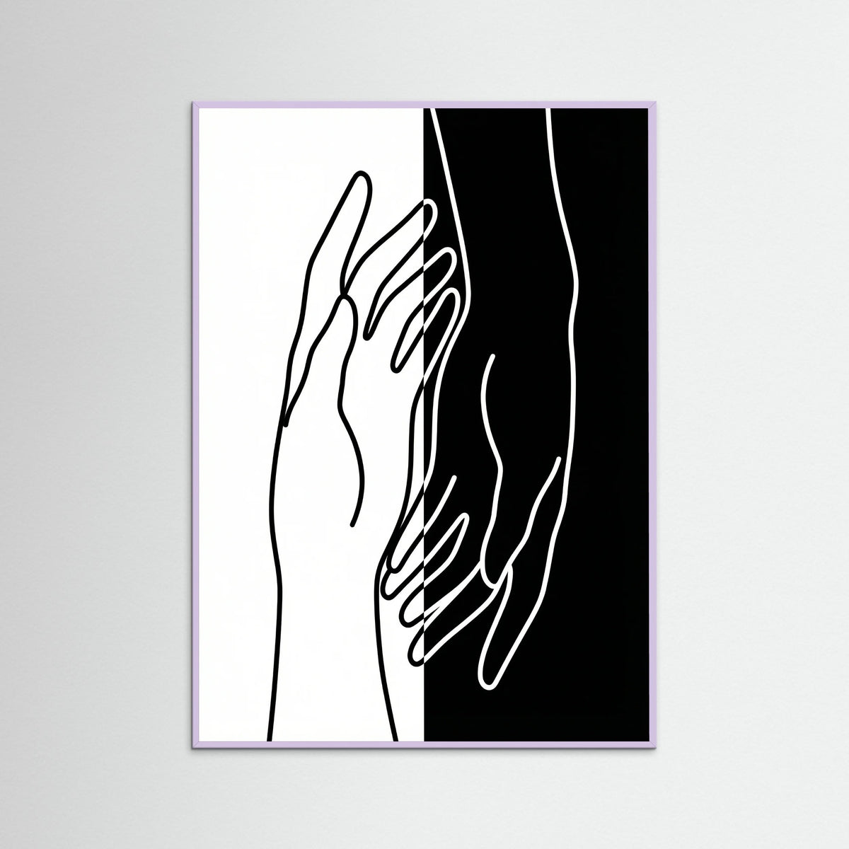 Lilac Wood Dualistic Portrait