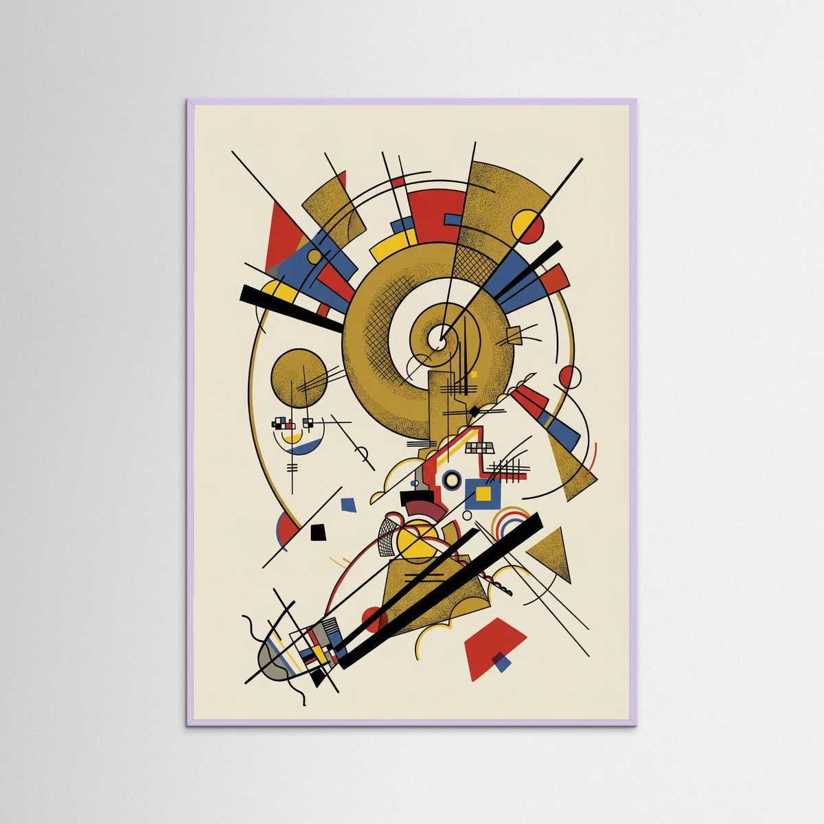 Lilac Wood Dynamic Geometricism